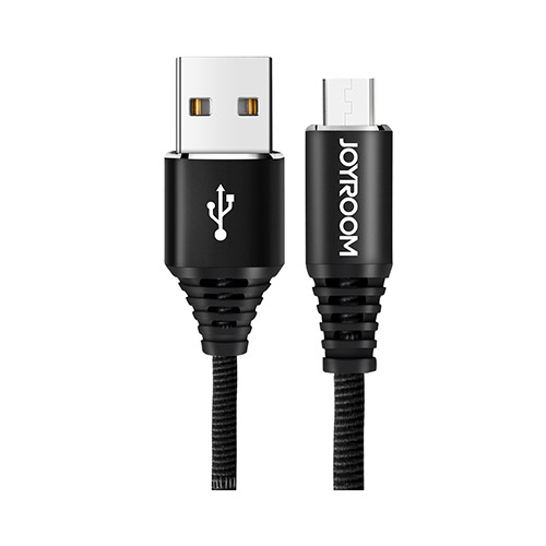 ■商品名：New armor series woven fabric data cable■ブランド：JOYROOM■モデル：S-L316■規格：Micro規格■材質：3Dアルミニウム + 編み込まれ