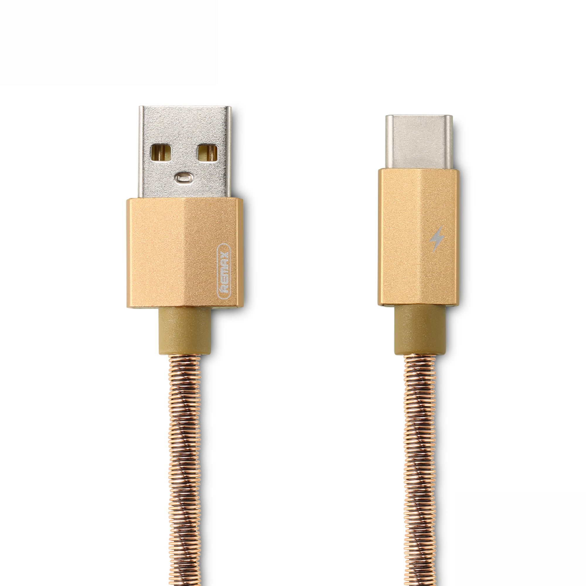 ■機能：充電＋データ転送■材質：PVC■特徴：CE、FCC、ROHS 承認■Output：2.1A MAX■転送速度：480m/s■仕様：1m■規格：Type-C規格■カラー：ゴールド