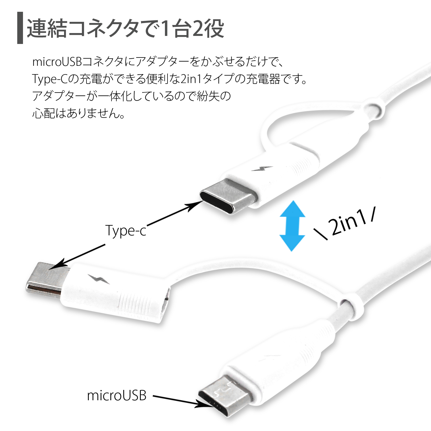 507sh Android One 送料無料 2in1 Type C Microusb Acアダプター 充電器 急速充電 対応 2 0a 10w 1 5m スマホ タブレット Ac充電器 家庭用コンセント タイプc タイプc コンパクト ホワイトナッツ